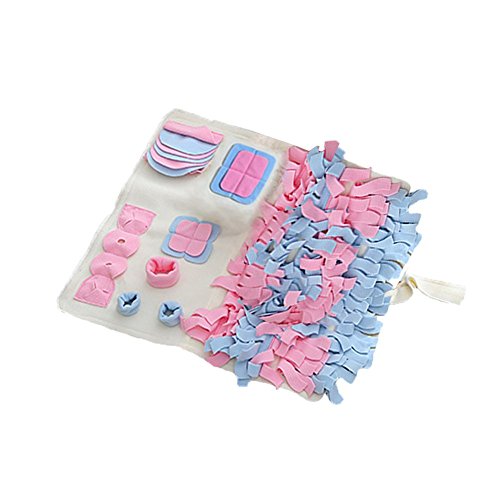 Frifer Alfombra de Entrenamiento para Perro Snuffle Mate formación Super Gran Alfombra de Juego interactiva para Animal doméstico