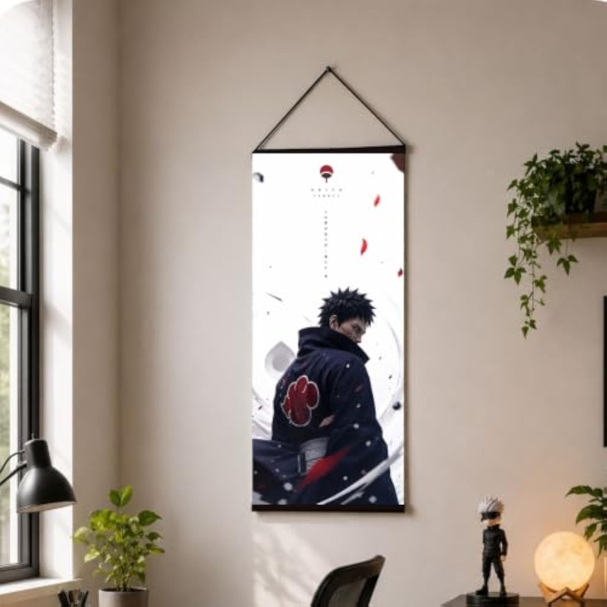 Obito Uchiha Naruto Anime Wall Scroll Poster