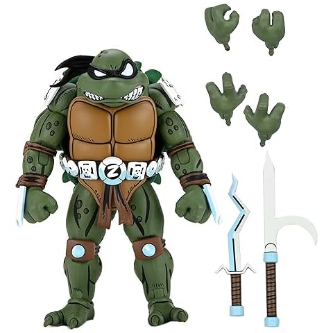 NECA Teenage Mutant Ninja Turtles: Archie Comics Slash 7" Action Figure Cover