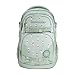 coocazoo Schulrucksack Porter „Dancing Dots”, Mint, ergonomischer & anpassbarer Tornister, höhen- & größenverstellbar, mit Brustgurt & Hüftgurt, ab der 3. Klasse