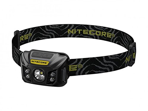 Nitecore NU30 400 Lumens USB Rechargeable Lightweight LED Headlamp (Black)