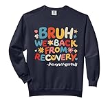 Bruh We Back First Day Of School Back To School Paras Comfort Colors Adult Sweatshirt