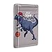 Navy Blue Basketball Player Dinosaur Best Team New York Slim Minimalist Wallet, Front Pocket RFID Leather Blocking Card Holder Case for Men Women Girls Ladies, Stylish Printing Gift