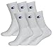 Champion Herren Legacy Crew Socks X6 Sportsocken (6er Pack), Weiß, 43-46 EU