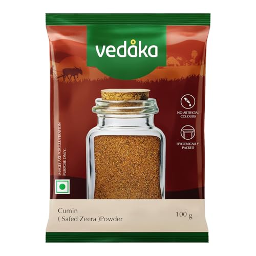 Image of Amazon Brand - Vedaka Cumin Powder | 100 gram | Safed Zeera