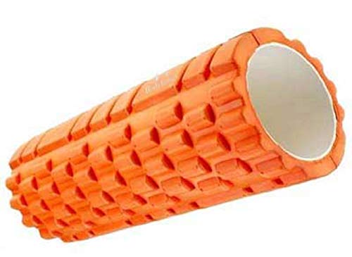 Image of Bodylastics 45cms Foam Roller for Deep Tissue Massage, Relief from Sore Muscles Pain, Pre & Post Exercise Fitness Workout Sessions