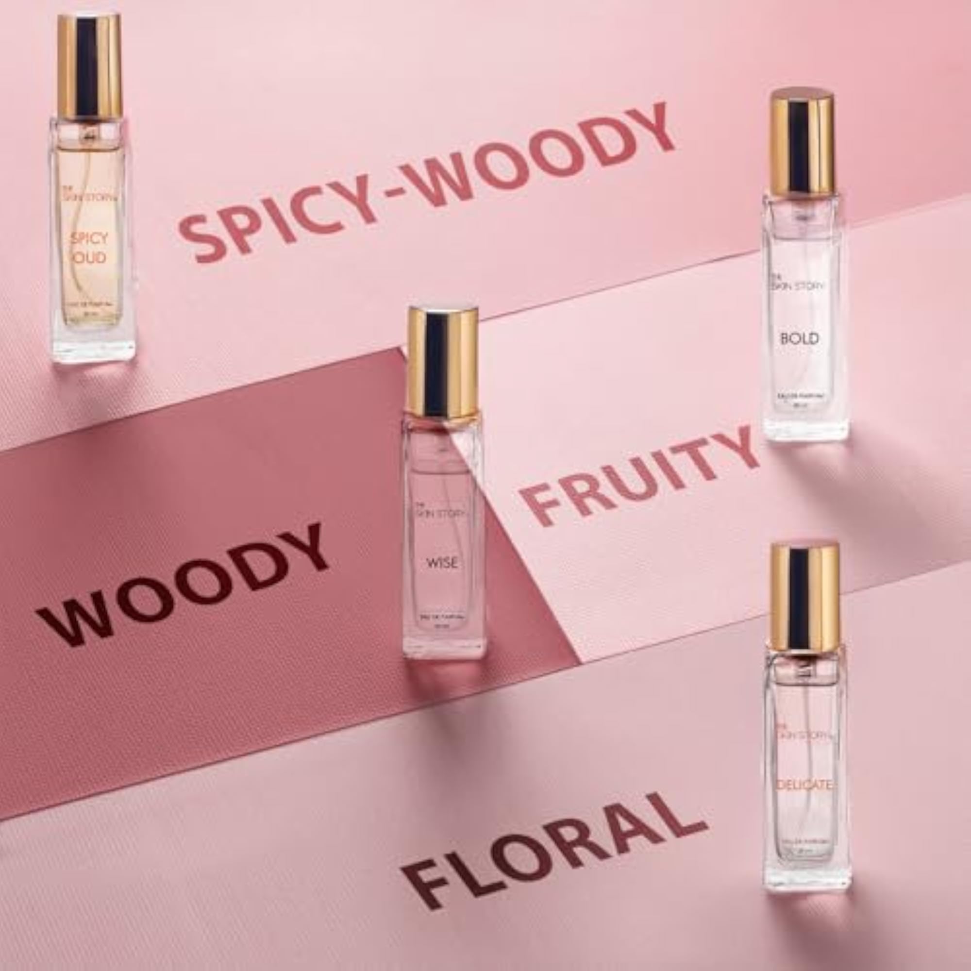 Luxury Perfume Gift Set for Women, 4 Fragrances