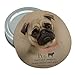 Pug Dog Breed Round Rubber Non-Slip Jar Gripper Lid Opener