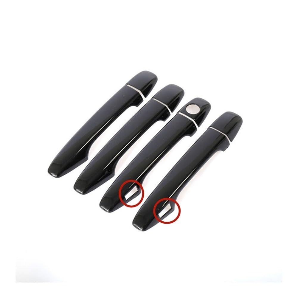 Poignées extérieures voiture Prius XW30 pour masquer rayures plastique ABS brillant