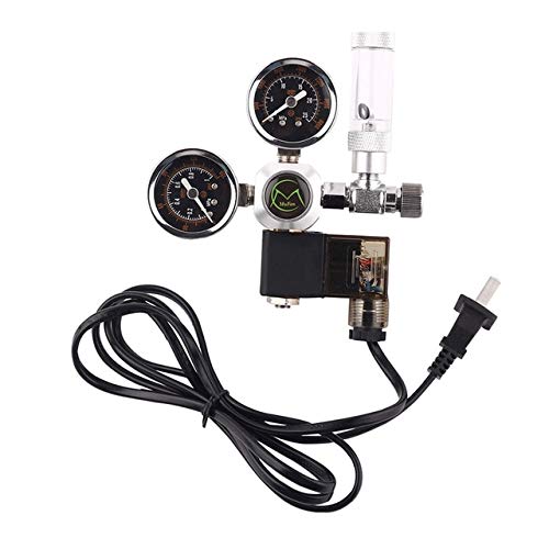 Mariott - Aquarium CO2 Regulator Tank Live Plant Flow Pressure control Check Valve Bubble Counter Decompression Table Cylinder Adapter