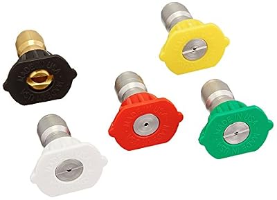 Generac 6641 5-Pack Spray Tips - Versatile Cleaning Options for Optimal Performance