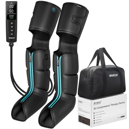 CINCOM Cordless Leg Massager Air Compression for Pain & Circulation