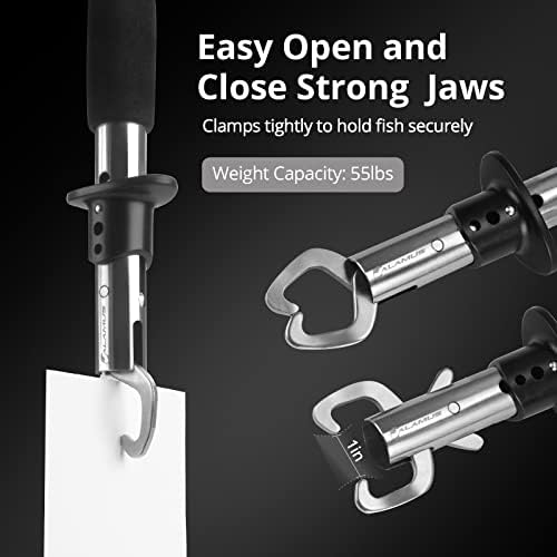 Calamus A6 Fishing Pliers with Fish Lip Gripper, Lightweight Aluminum