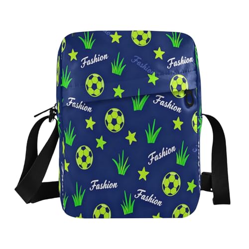 decor gift crossbody messenger bag Fashion Football Navy Blue shoulder bag crossbody Adjustable Strap for work work bandolera para mujer