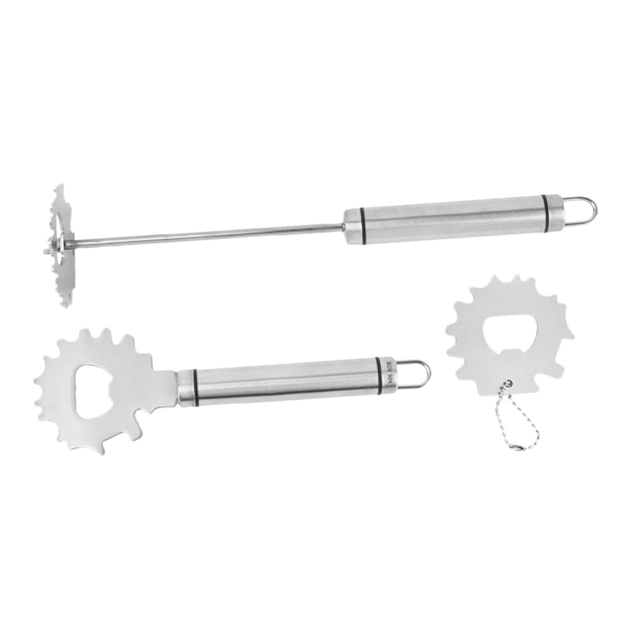 Grattoir nettoyant pour barbecue polyvalent double forme droite verticale