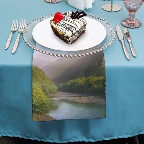 Servilletas de Tela Mountain Valley con Arcoíris 6 Unidades miniatura 4