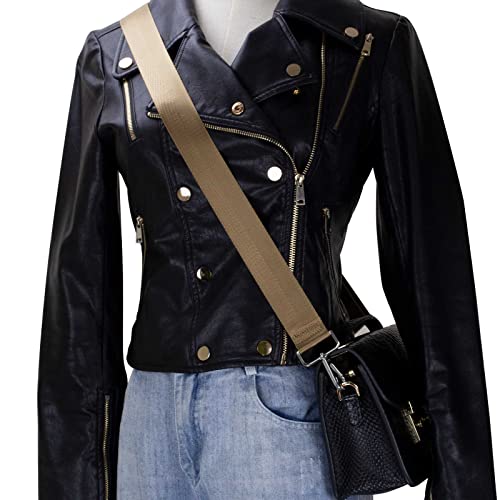 Image of Allzedream Wide Purse Strap Replacement Crossbody Shoulder Bag Adjustable