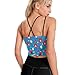 Casual Support Yoga Bra Baseball Sports, Padded Gym Running Workout Tank, Wirefree Sports Top for Women & Girls