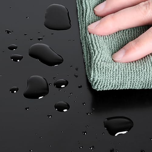 Yaheetech 3Pcs Outdoor Patio Bar Stools Set, Swivel Bistro Chairs with High Back and Armrest and 40.5" Height Metal Square Table All Weather Furniture Set for Cafes Yard Lawn and Garden