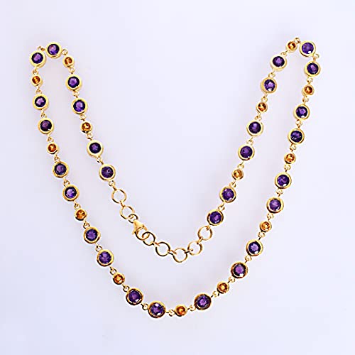 Collar de plata 925 con granate hipoalergénico para piel niña 5