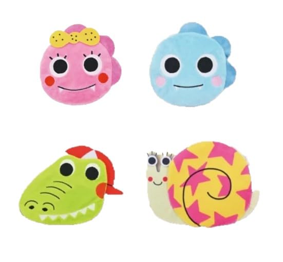 Amazon | ざわざわ森のがんこちゃん ぬいぐるみポーチ[全4種セット