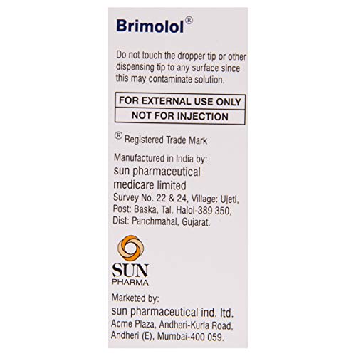 Image of Brimolol - Bottle of 5 ml Eye Drops