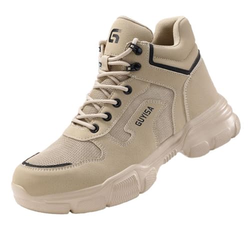 [GUREITOJP] ���S�C �n�C�J�b�g ��ƌC �|����c �ܐ�ی� �ђʖh�~ �ʋC�� ����ɂ��� �N�b�V������ �ώ_ �σA���J�� �y�� �Ód�C�h�~ �j�����p �H�� ���z���� �_��� ��� F078-KJRX 25.0 cm