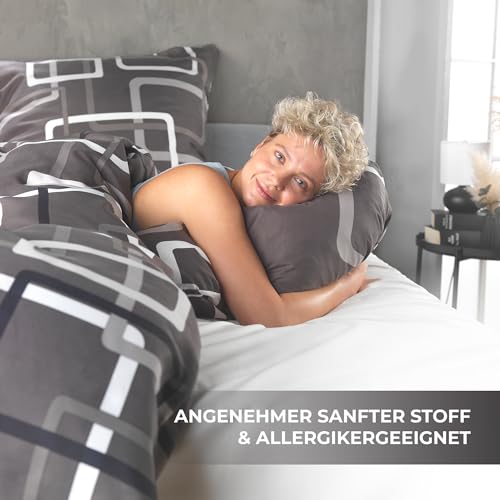 Bettwäsche Kuscheli 135×200 4-teilig mit ÖkoTex-Zertifikat