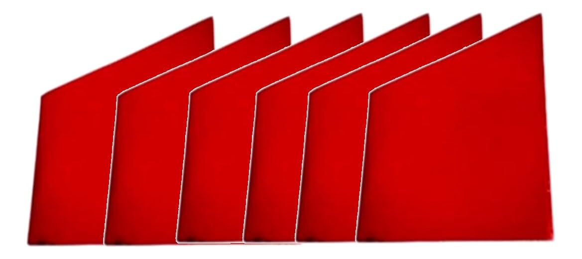 Crackers Ltd Red - Set Of 24 Glossy Metallic Christmas Cracker Foil Hats - Suitable For Christmas Crackers, Reusable Crackers, Parties