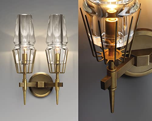 Aplique de Pared de Vidrio Moderno para iluminar pasillos y dormitorios con estilo 4