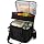 Double Deck Lunch Bag for Men Women - 15L Insulated Cooler Bag, Leakproof PEVA Lined, Large Soft Adult Lunch Box for Work, Office, Picnic, Beach, Camping, Travel (Black)