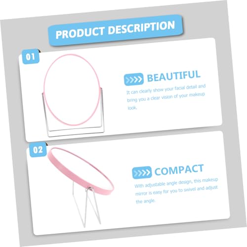 Espejo de Maquillaje de Mesa Beaupretty con Soporte Giratorio miniatura 4