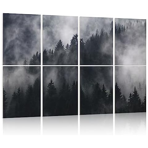 Acoustic Panels Soundproof Wall Panel: Acoustic Wall Art Sound Proof Padding, Sound Dampening Panels Acoustical Treatment for Recording Studio 8 Pack 12x16" Cover