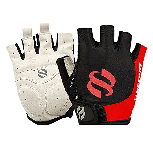 Bikeboy BK-GLOVES-0A Bike Cycling Gloves Shockproof Gel Pads Gym Gloves Workout Gloves cover