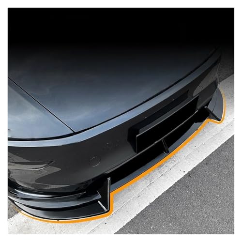 Cubierta de pala frontal tipo fibra de carbono para parachoques de Tesla Model Y Juniper 4
