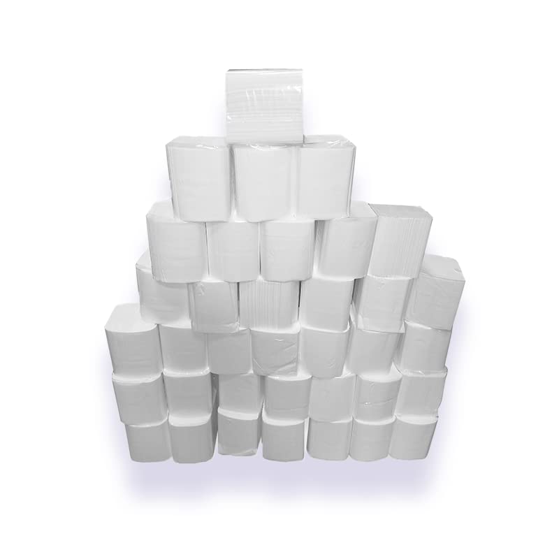 Papier toilette I382L - 2 plis - 17 x 11 cm - Carton de 9000 feuilles (36 x 250) - Fabriqué en France