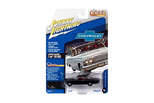 ModelToyCars 1962 Chevy Bel Air Bubbletop 1:64 miniatura 4