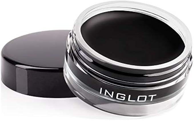 INGLOT AMC Eyeliner Gel 77 | Gel Eyeliner Matte | Black Eyeliner | High Intensity Pigments | 5.5 g | 0.19 US OZ