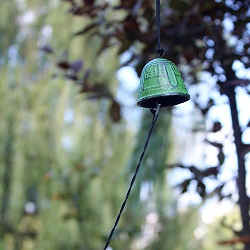 2 peças de sino de têmpora de vento japonês aplausos de som para pendurar decoração de jardim para c