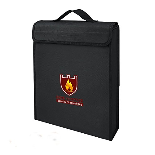 ENGPOW Fireproof Safe Fireproof Bag File Storage