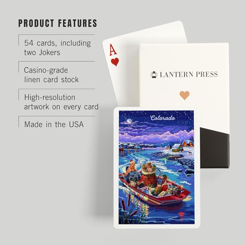Baraja de Cartas Lantern Press Poker 52 Cartas miniatura 3