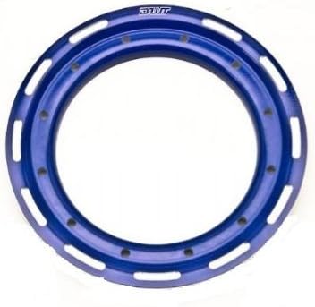 8" BEADLOCK RING .190 BLU