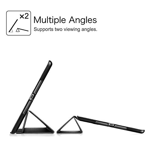 Fintie Case For Ipad Air 2 9.7" - [Slimshell] Ultra Lightweight Stand Smart Protective Cover With Auto Sleep/Wake Feature For Ipad Air 2, Space Grey #TOP7