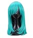 Women's Long Straight Royal Blue Cosplay Wig