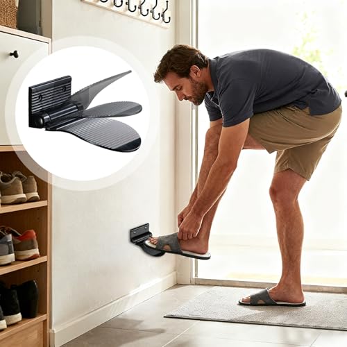 Repose-pieds de douche pliable et compact pour coin de salle de bain et spa - 7