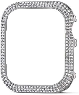 Swarovski Sparkling case compatible with Apple Watch®, 40 mm, Silver tone