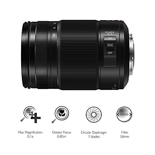 Panasonic H-HSA35100E9 Lumix G X Vario Objektiv 35-100 mm F2.8
