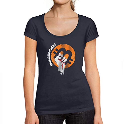 Women's Graphic T-Shirt Bitcoin Revolution HODL BTC Crypto Traders Eco-Friendly Limited Edition Short Sleeve