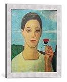 Taille d'image avec cadre: 47x52 cm format portrait - Largeur de profil du cadre: 37 mm - Produit fabriqué individuellement