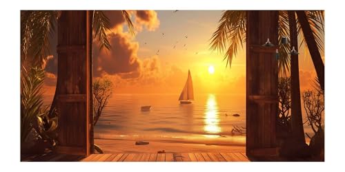 Canevas Artisanat Voilier en Cristal Strass 5D avec Effet Scintillant - 2